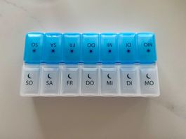 Tablettendose 7 Tage transparent