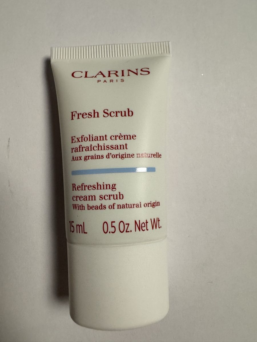 Clarins Cura del viso: Clarins fresh scrub erfrischendes peeling 15ml – Nuovo (secondo la descrizione) da Bellach venduto da Lea068