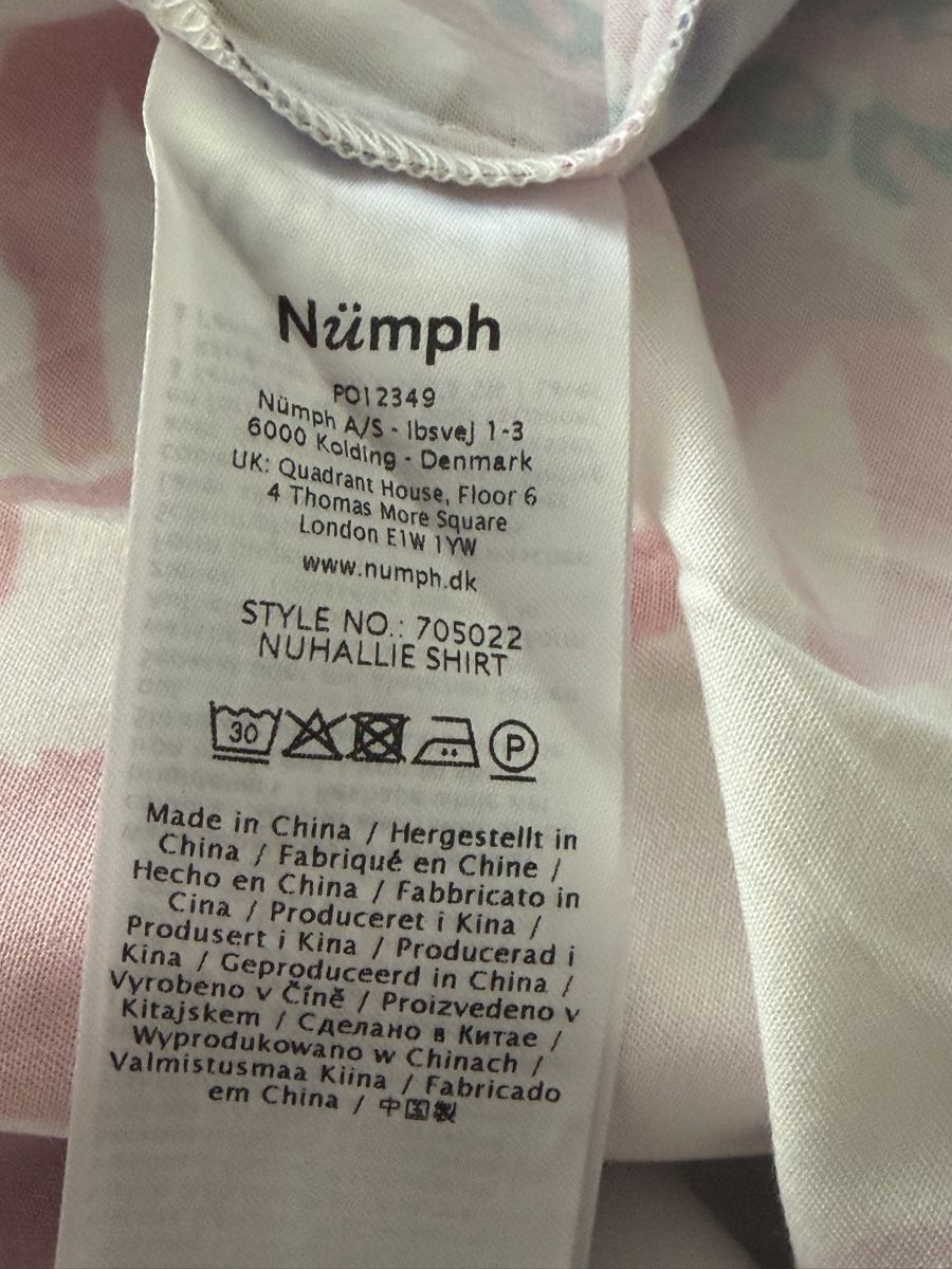Camicette: Nümph Hemd Bluse Gr. 36  – Usato da Elsau venduto da isidobrany09 2