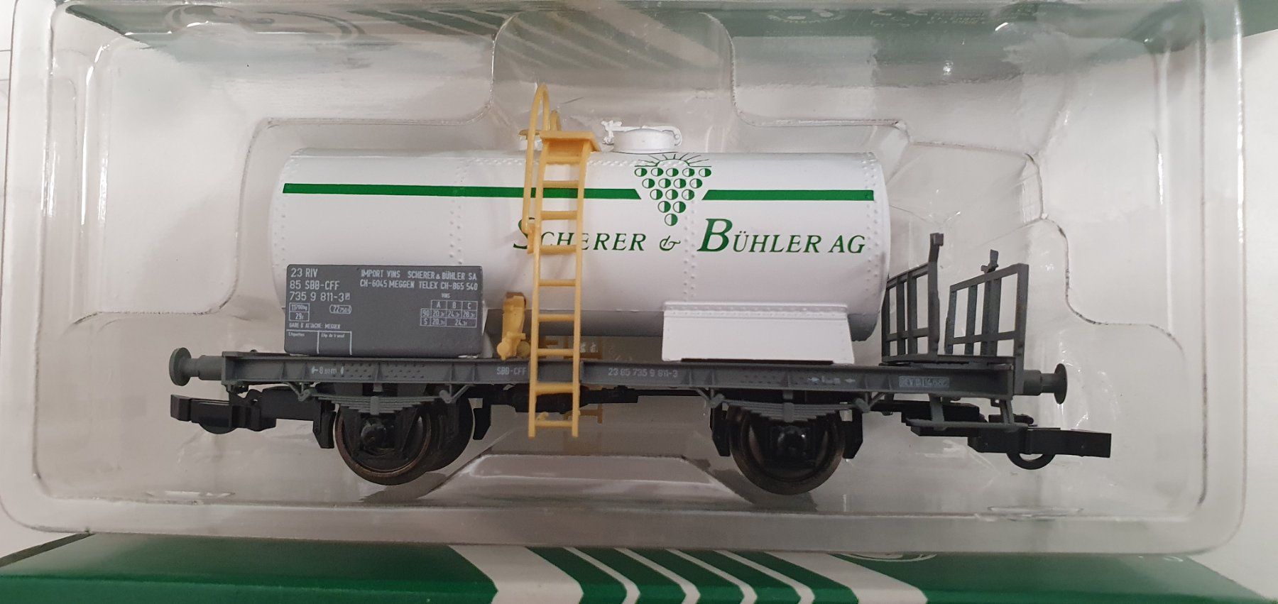 SBB/CFF/FFS Modelleisenbahnen: Sachsenmodelle 426/131 Kesselwagen – Neu (gemäss Beschreibung) aus Würenlos von juruth 1