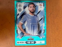 Sammelkarte Rayan Cherki Topps Champions League