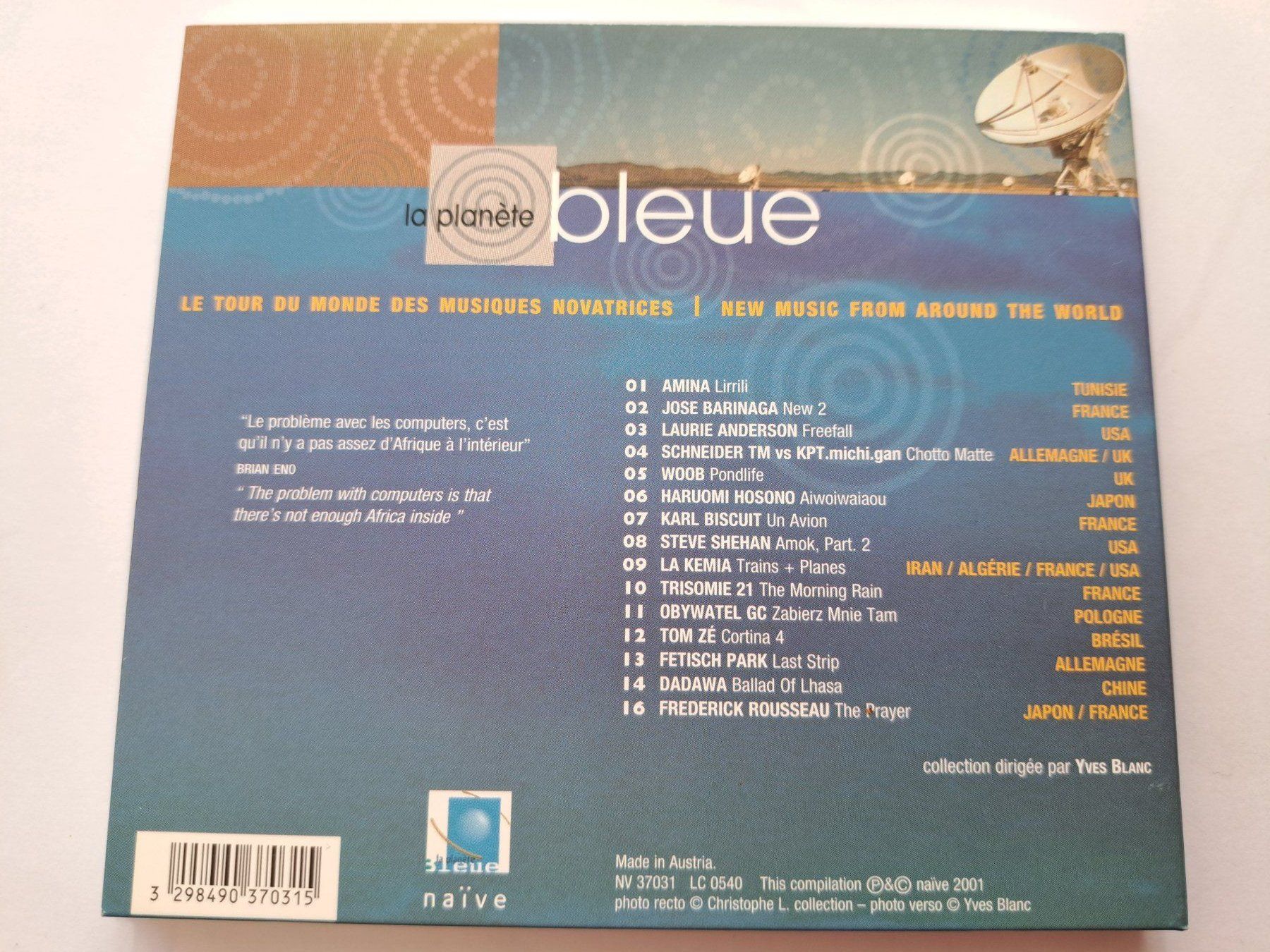 CDs: CD La planète Bleue volume 1 – Gebraucht aus Pully von bro_n52j 1