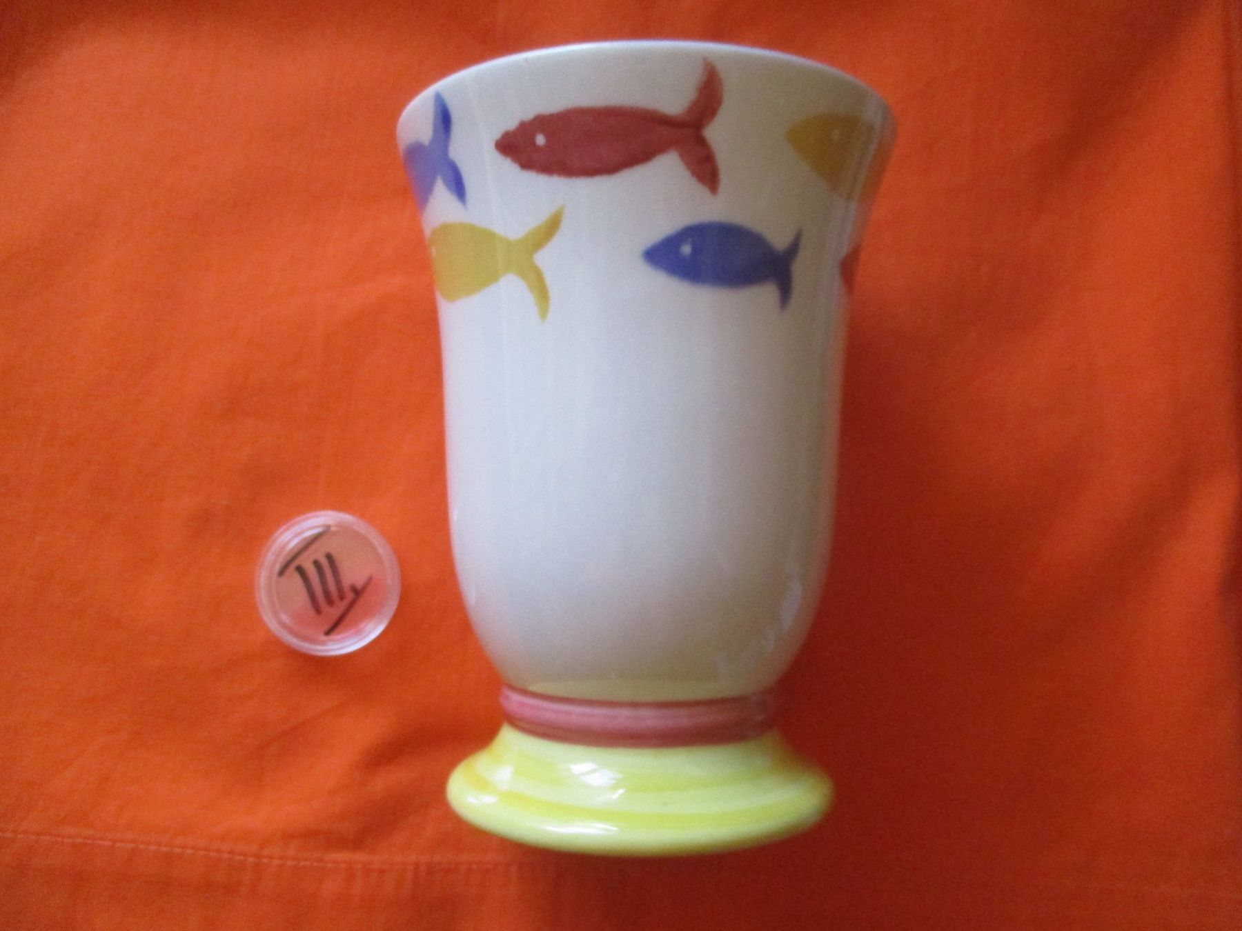 Vasen & Gefässe: Vase Laura Ashley 1995 – Gebraucht aus Birsfelden von alles-muss-raus