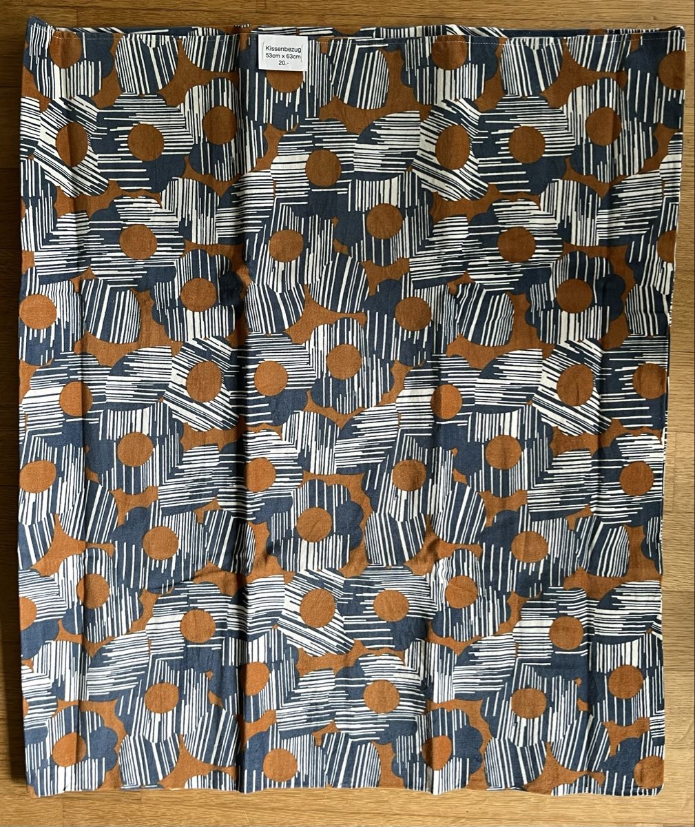 Biancheria da letto: Kissenbezug, 53x63cm – Nuovo e nell'imballaggio originale da Schwerzenbach venduto da Elric