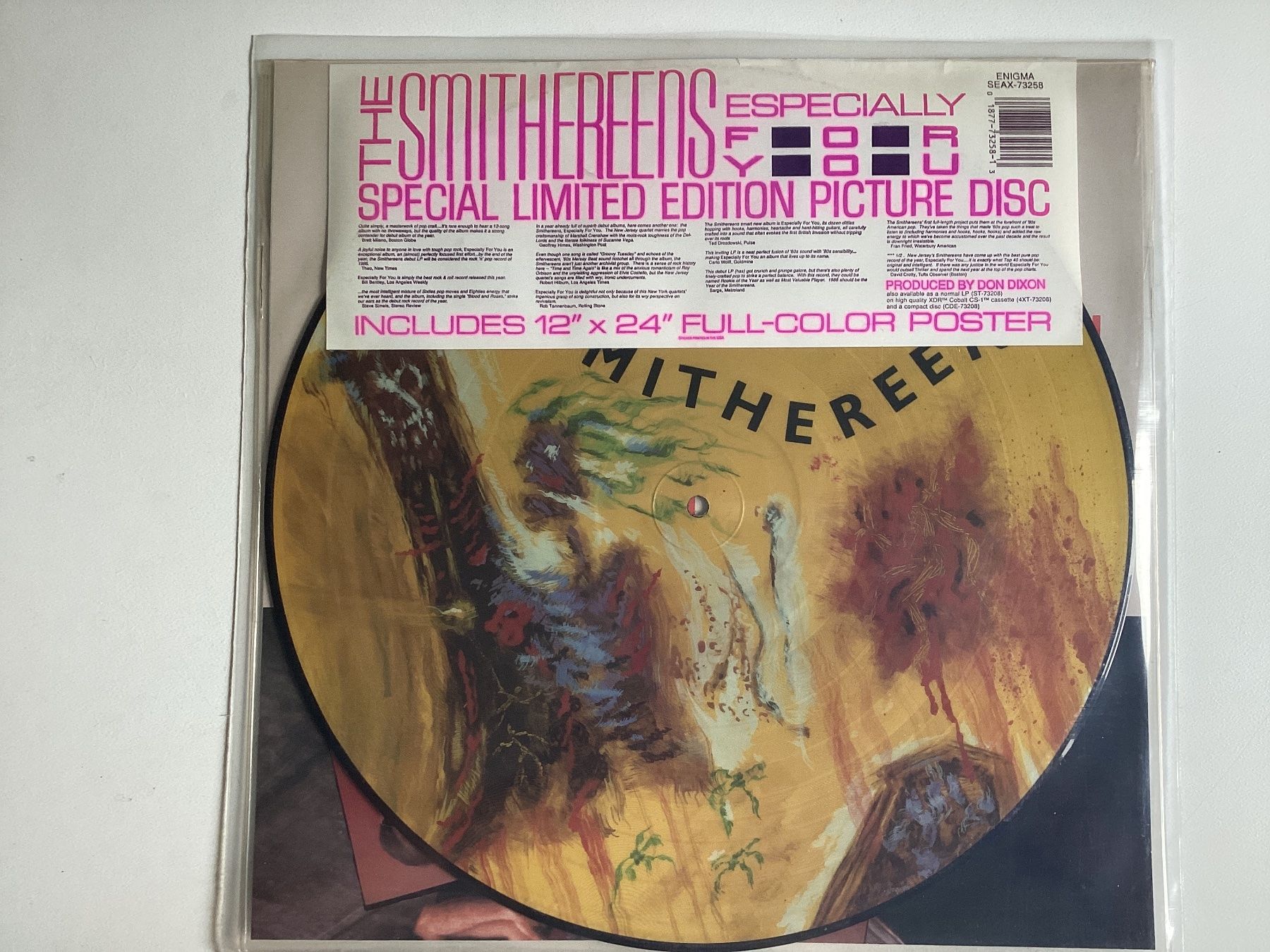 Vinyles: The Smithereens Picture-Disc-LP - Especially For You – D'occasion à Gutenswil par Hamzian