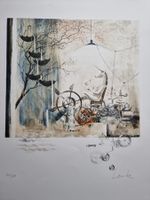 HORST LEMKE LITHOGRAPHIE SIGNIERT NUMMERIERT