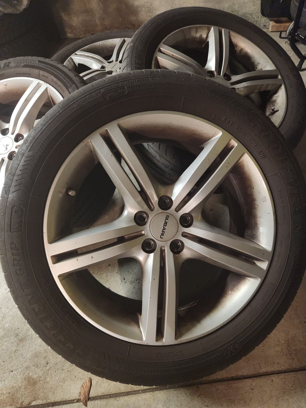 Cerchioni: SUBARU Legacy komplett Räder 17" – Usato da Utzigen venduto da DRAGONY23 3