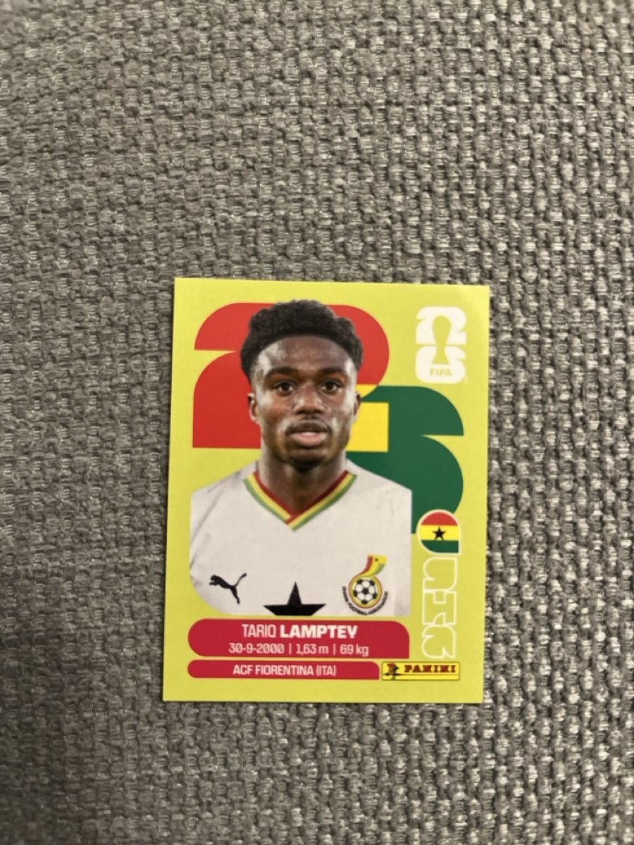 Panini Carte collezionabili: Panini Sticker GHA3 Tario Lamptey – Nuovo (secondo la descrizione) da Stäfa venduto da greety1981