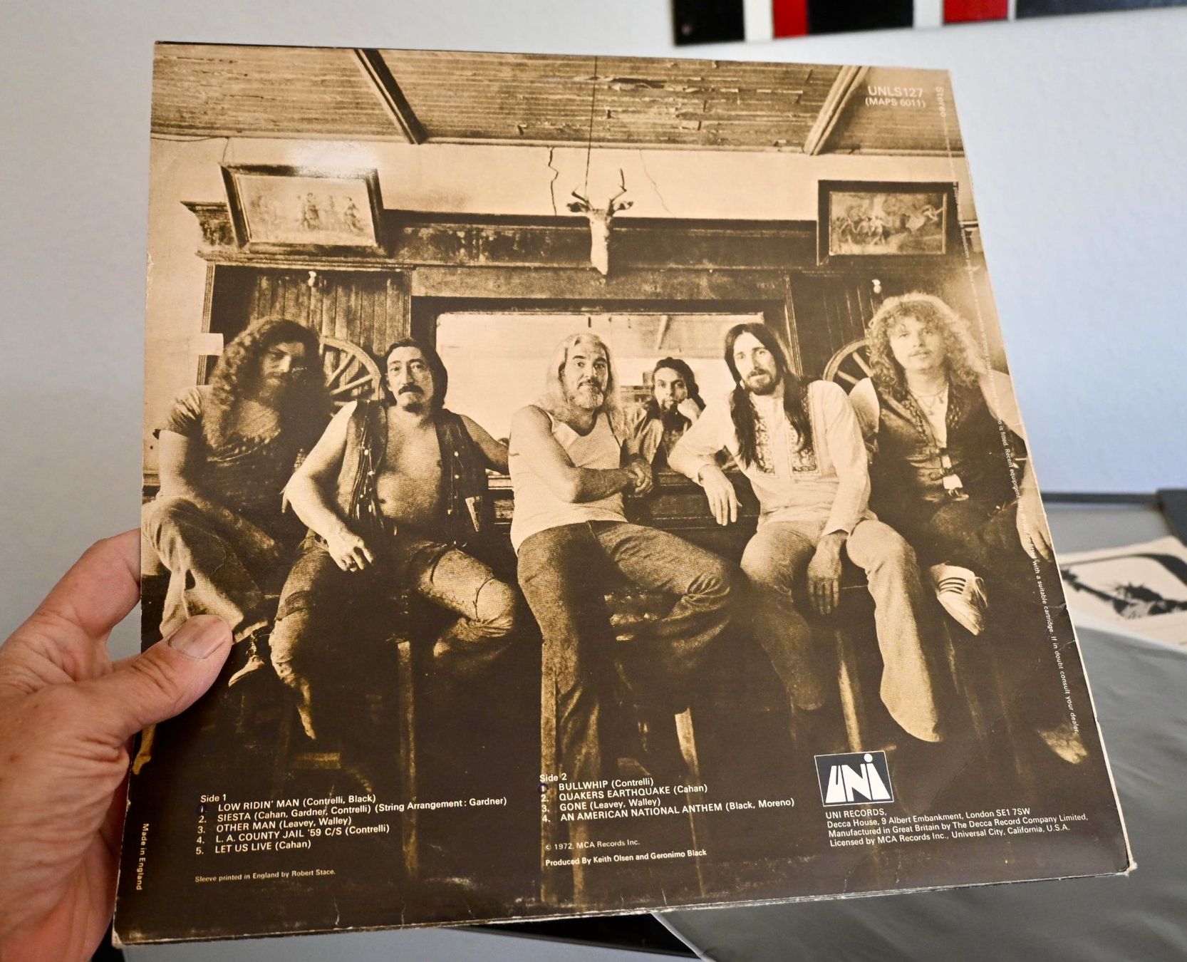 Vinyles: Geronimo Black SAME UK LP vg(+) prog rock – D'occasion à Pfaffhausen par mono_rec 1