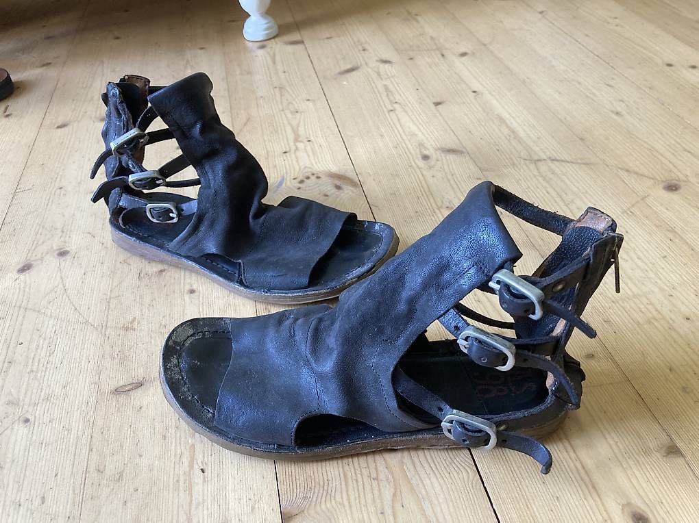 A.S.98 Scarpe da donna: Leder Sandalen A.S.98 – Usato da Grüningen venduto da kat308 2