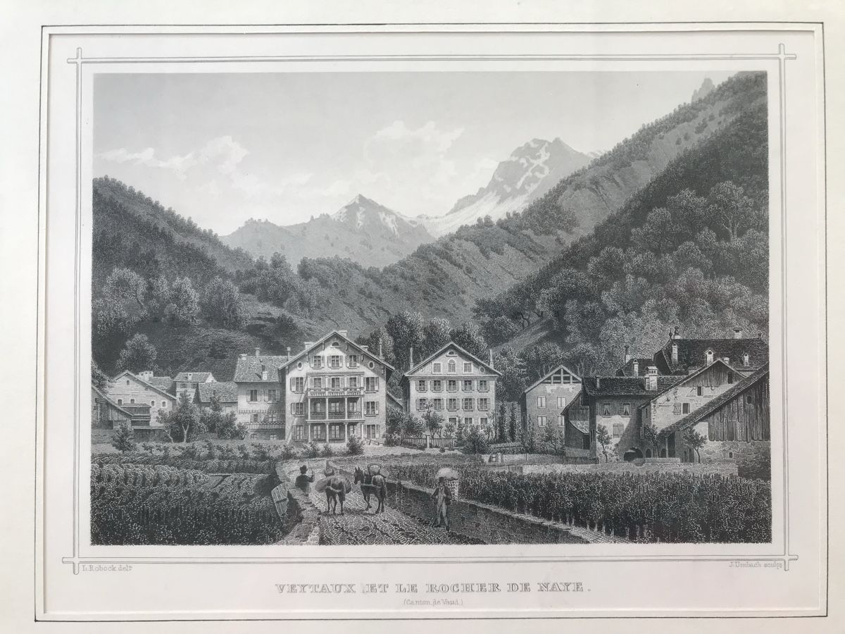 Stiche: Veytaux et le Rocher de Naye – Gebraucht aus Villeneuve VD von sim_q5hp 3