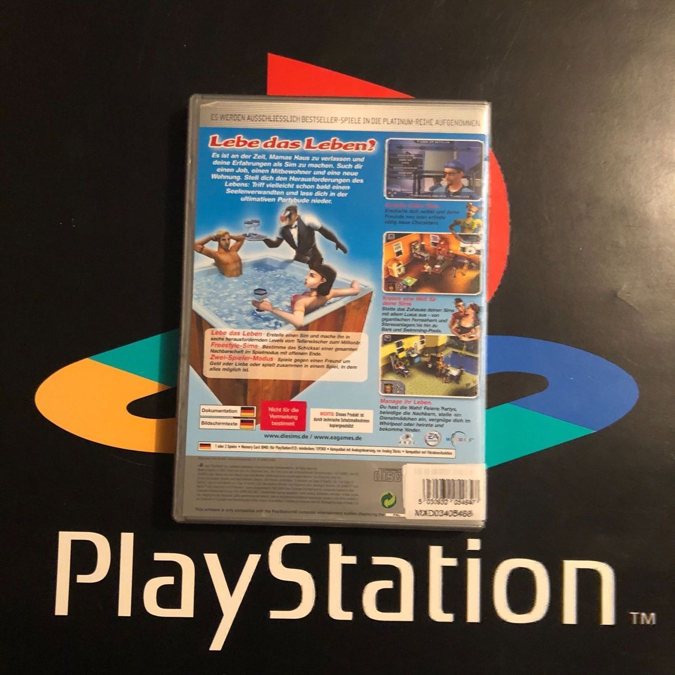Sony Spiele: Die Sims für PS2 – Gebraucht aus Kestenholz von Mad18 1