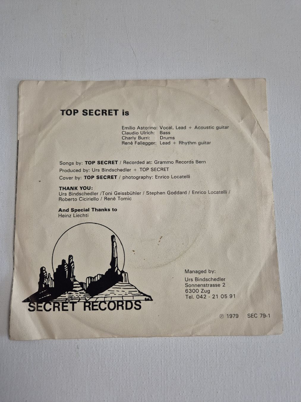 Dischi in vinile:  Top Secret  - Rock and Roll - Single 7 , CH  – Usato da Uster venduto da newwave0 1