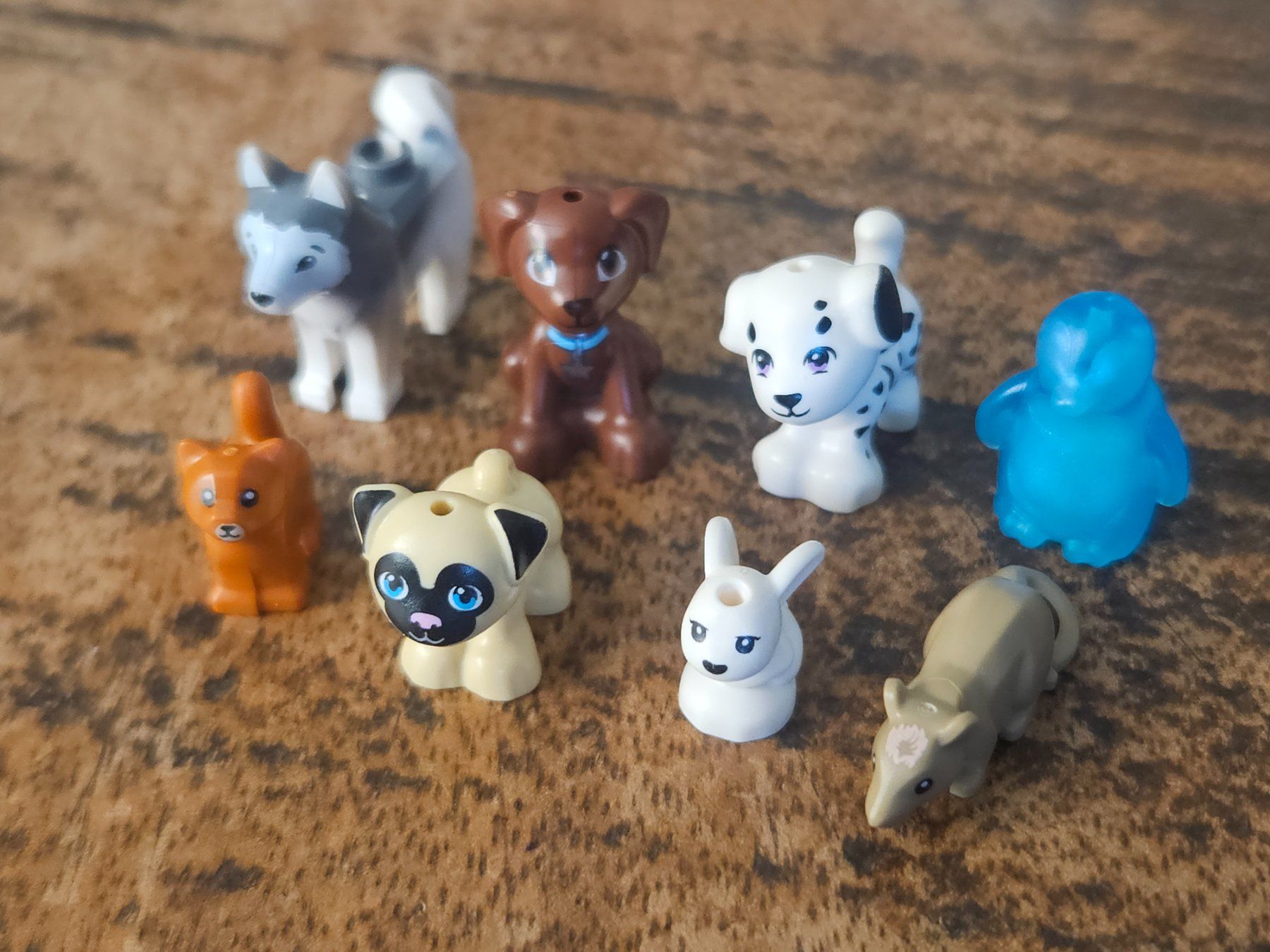Lego Kit di costruzioni: lego  figurines  lot de 8 animaux – Usato da Confignon venduto da Ecrofigs 2