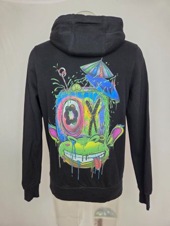 Streetwear Hoodie Graphic Back Print - S