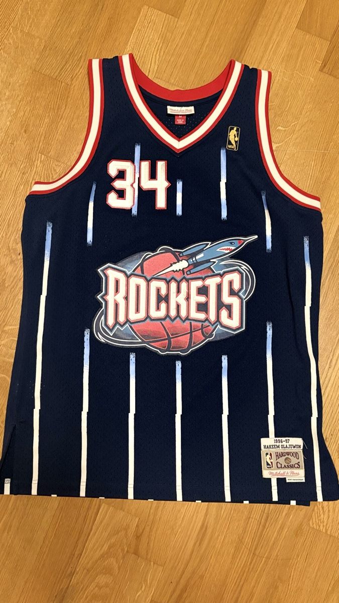 Nba Leibchen & Hosen: Olajuwon mitchell and ness jersey – Neu (gemäss Beschreibung) aus Glattpark(Opfikon) von pul_mlg2 1
