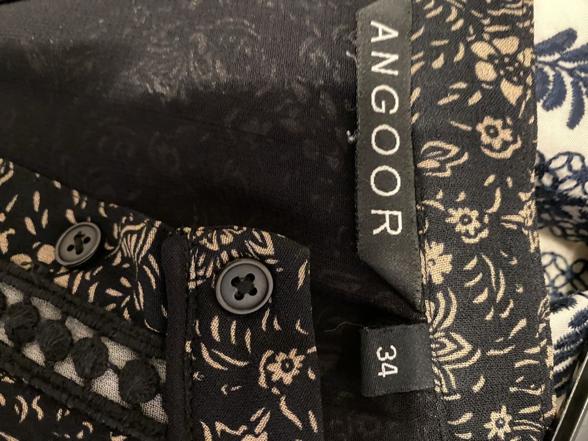 Vestiti: Maxi Kleid ANGOOR Gr.34 100% Viskose – Usato da Pfungen venduto da Sheki56 5