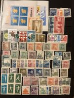 Collection de timbres Chine et Japon divers formats