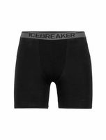 Icebreaker Men Anatomica Long Boxers - black (Grösse: S)