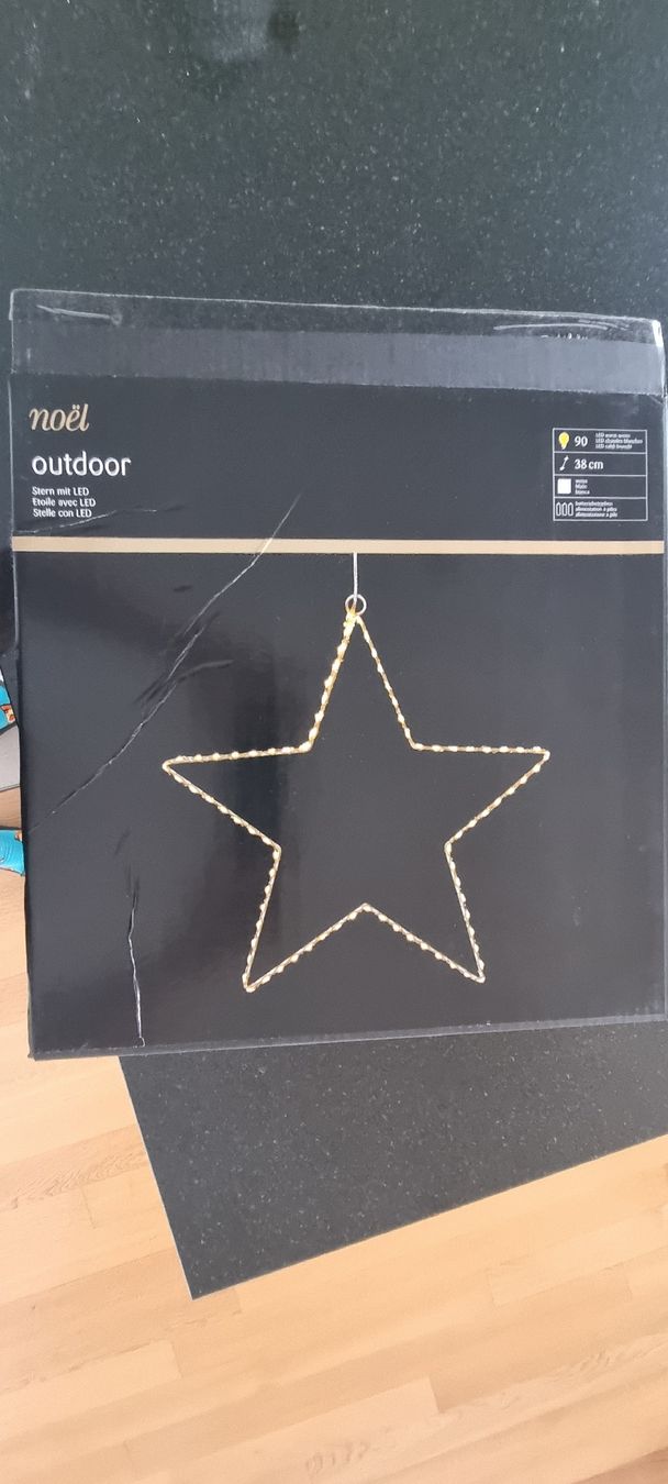 Migros Tutte le decorazioni: Weihnachtstern mit LED – Nuovo (secondo la descrizione) da Altstätten SG venduto da Sdumbeldor