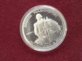 USA, Half Dollar,Silbermünze George Washington,1982 PP.
