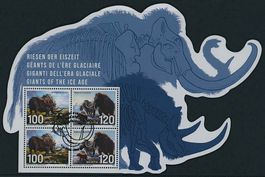 2024 - Eiszeit - Spezialbogen - Block - Ersttag Stempel ET