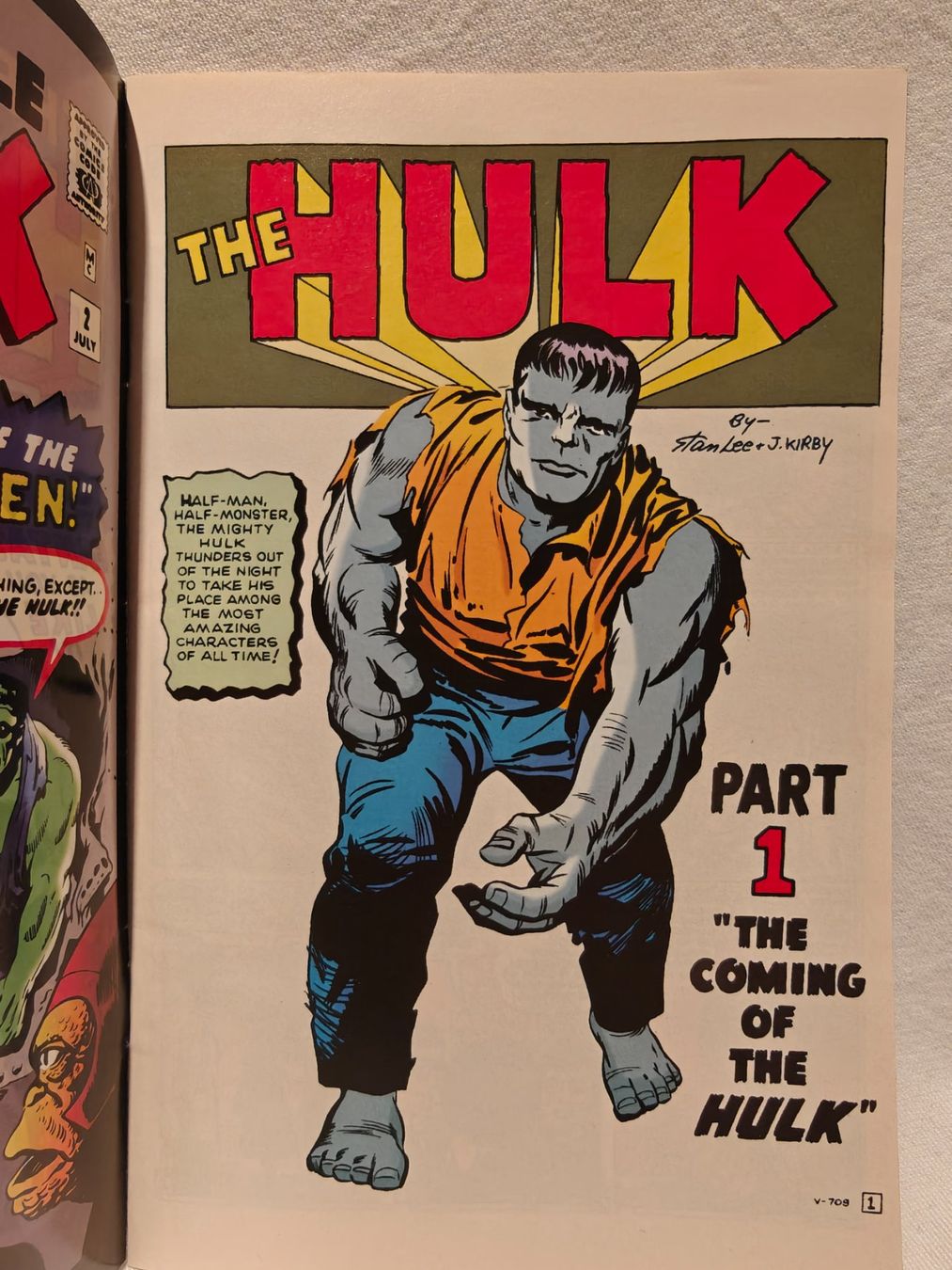 Fumetti: The Incredible Hulk Comic #1 – Usato da Gutenswil venduto da Vulcano21 1