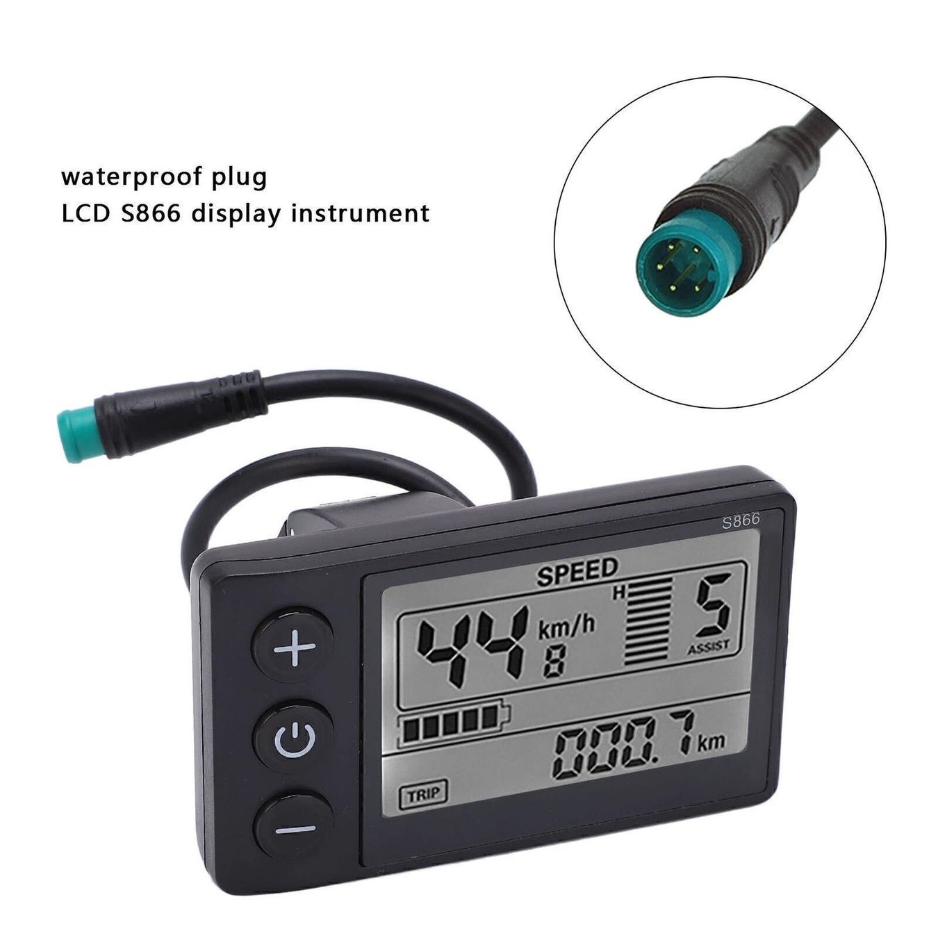 Pezzi di ricambio: LCD-Display Panel Meter Bedienfeld für E-Bike velo – Nuovo (secondo la descrizione) da Kirchdorf AG venduto da Apost008 9