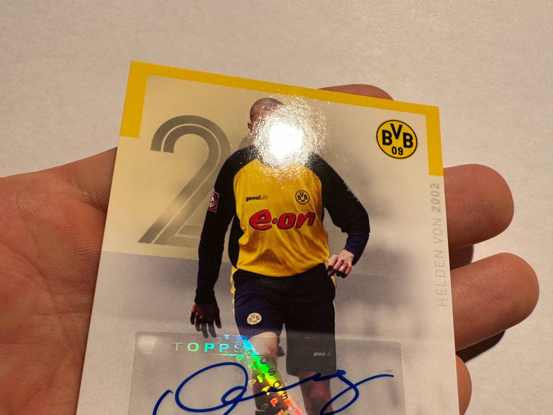 Panini Carte collezionabili: 2022 Topps BVB Set Marcio Amoroso Auto – Usato da Hagendorn venduto da Pokecollectorch 2