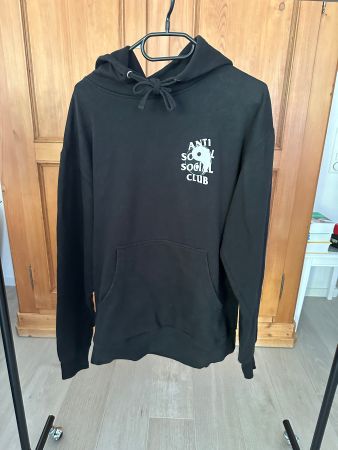 Anti Social Social Club Hoodie – Yin-Yang Design – Grösse M