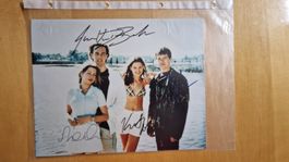 Dawson's Creek, 4 Original Autogramme auf Foto in Farbe