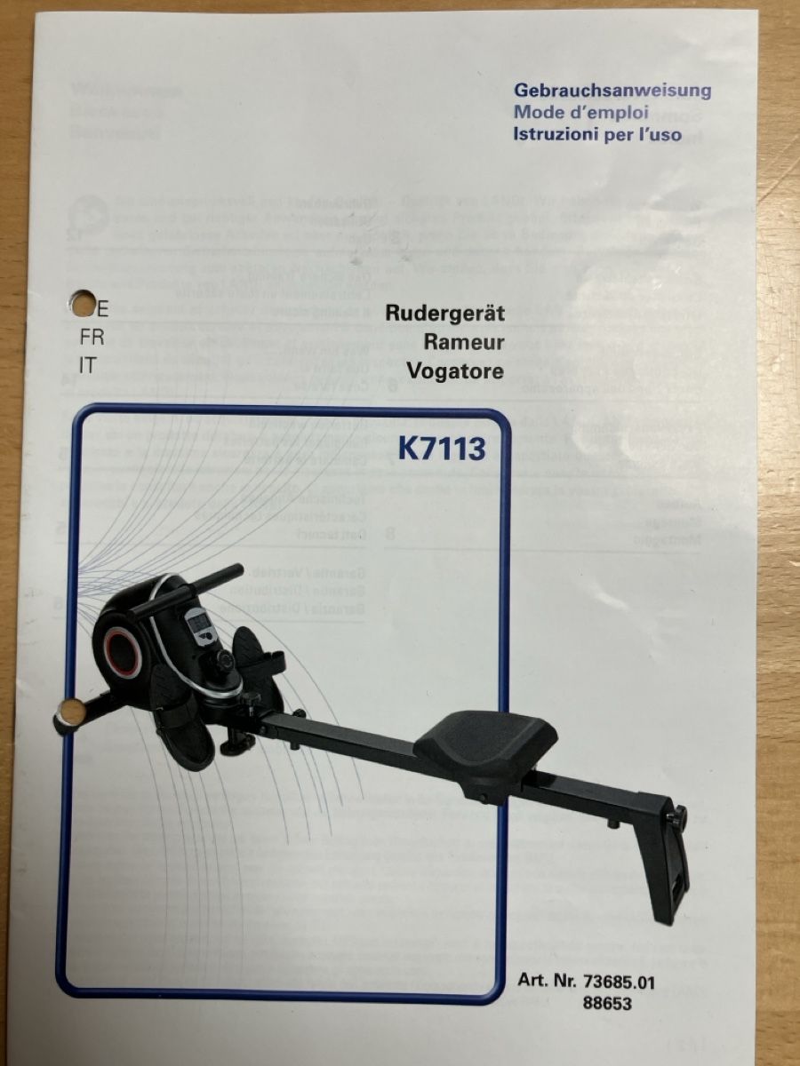 Hometrainer: Rudergerär – Usato da Linden venduto da tsasag 3