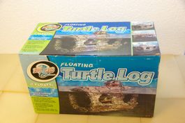 Schildkröte Log Holz / Turtel Log, in OVP
