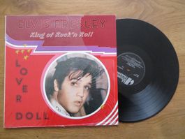 ELVIS PRESLEY KING OF ROCK N ROLL LOVER DOLL