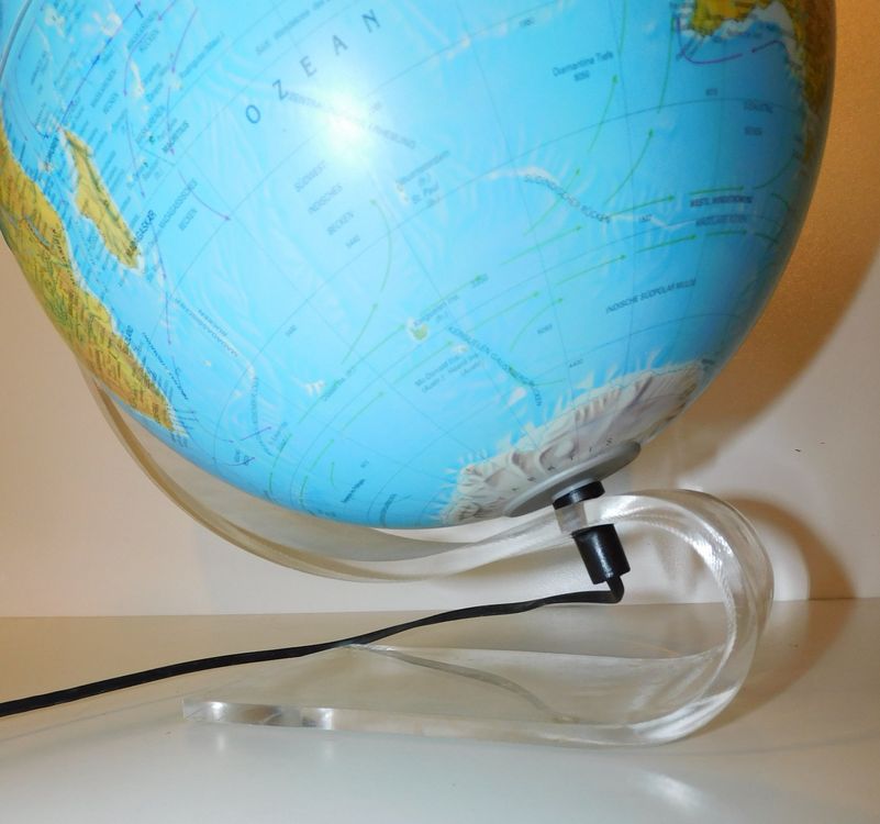 Rausverkauf Globus Design 70er Globus Globus Plexiglas Fuss Kaufen