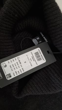 NEU Vero Moda Rollkragen Strickkleid Gr. S schwarz