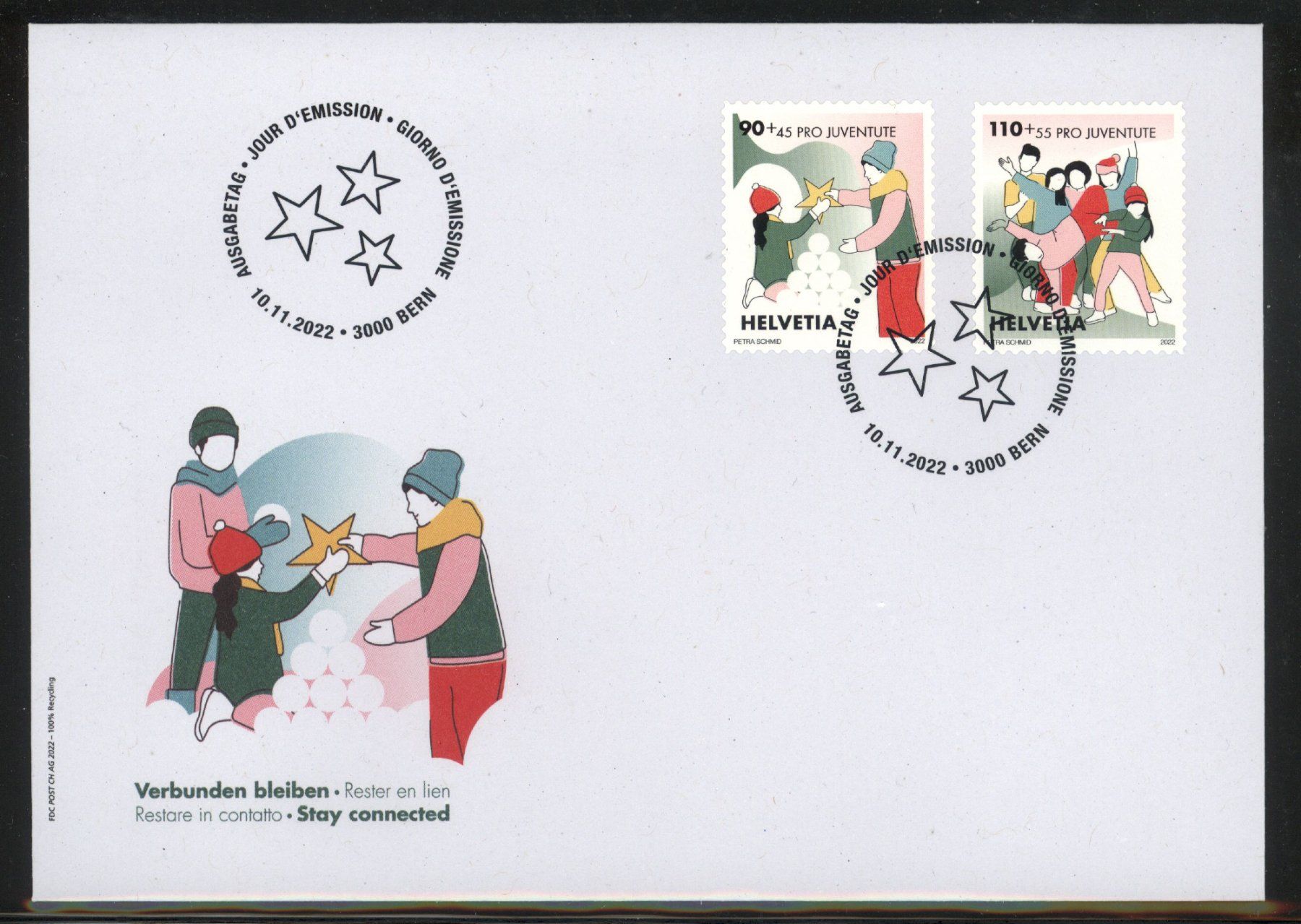 Tutti i francobolli: 2022, FDC, Pro Juventute – Usato da Willisau venduto da Vollstempel