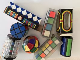 Rubik's, Snake Cube, Logitoy, usw! Retro Kniffelspiele