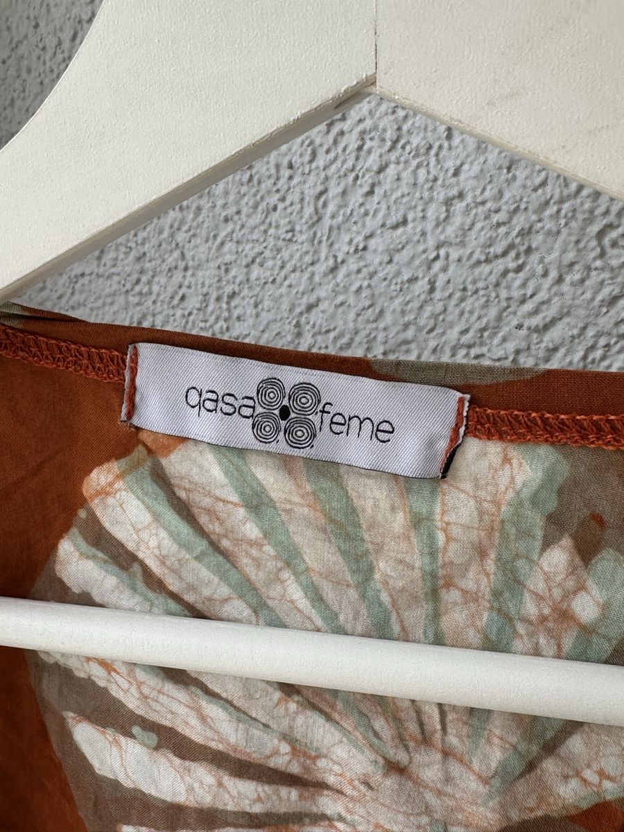 Arte internazionale: Casa Feme Kimono "The Palms", one size – Nuovo (secondo la descrizione) da Lenzburg venduto da selabella 4