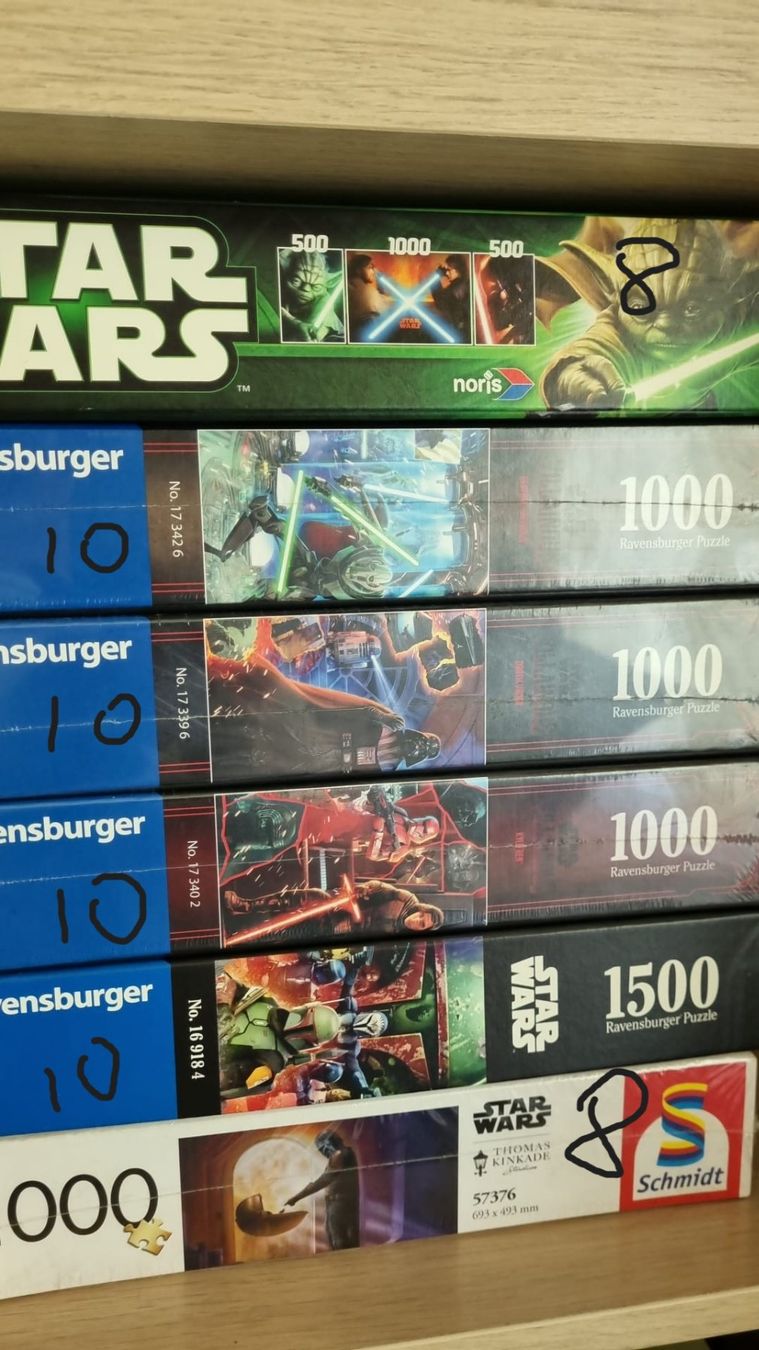 Puzzles: Star Wars Puzzle 6 x 1000 T – Gebraucht aus Menziken von cgu_9hbd