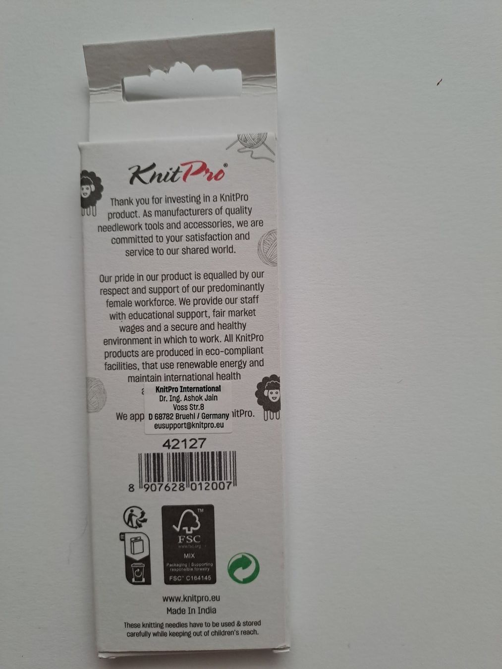Aiguilles: Knitpro Rundstricknadeln 5mm 13cm Interchangeable Needles – Neuf avec emballage d'origine à Glashütten par Schwebefisch 1