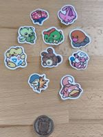 10 süsse Pokemon Sticker