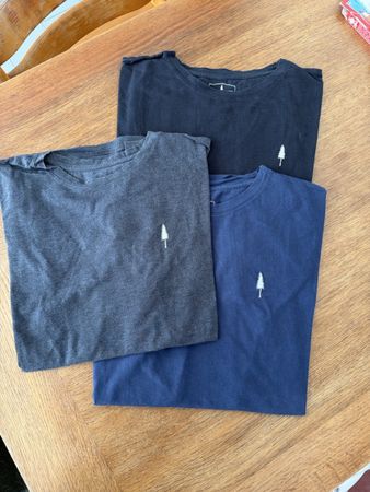 NIKIN 3x Herren T-Shirts, Grösse M