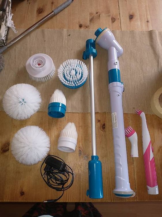 Original HURRICANE Spin Scrubber und CleanRite Mini Scrubber (Gebraucht ...