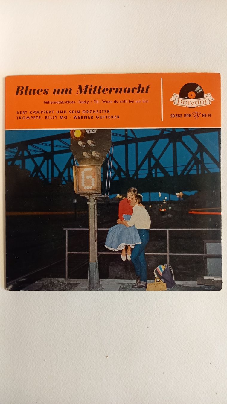 Schallplatten: Schallplatte Polydor 20352 EPH "Blues um Mitternacht" – Gebraucht aus St. Gallen von Bir_Rer