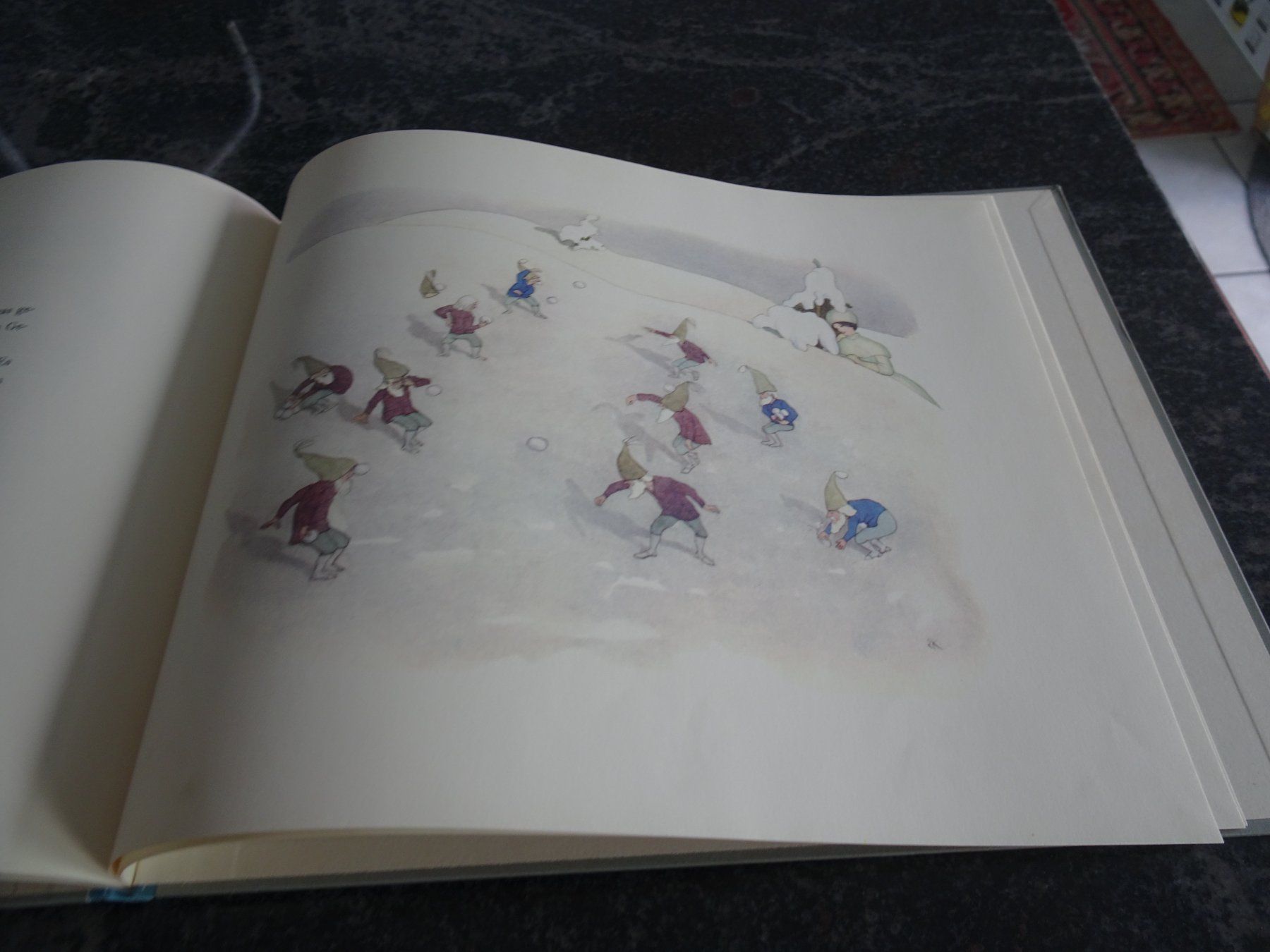 Libri: Wintermaerchen von E. Kreidolf, Rotapfel 1954 Selten – Usato da Zürich venduto da Roulet 8