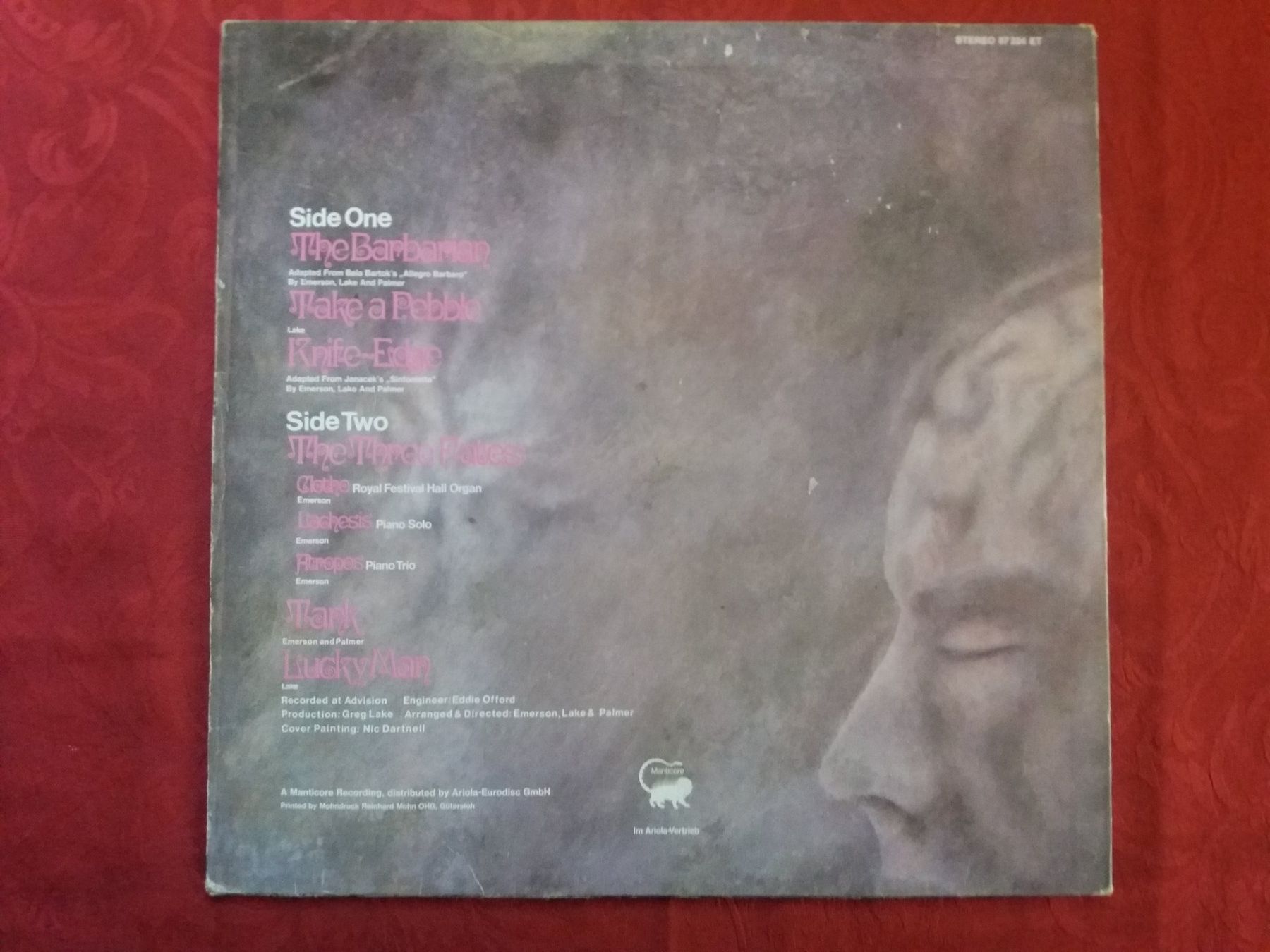 Dischi in vinile: LP (Emerson, Lake & Palmer) – Usato da Meyrin venduto da toutatis 1