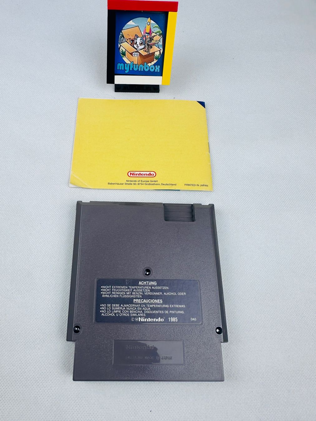 Nintendo Giochi: Nintendo NES Kickle Cubicle mit Anleitung – Usato da Kappel SO venduto da MyFunBox 1