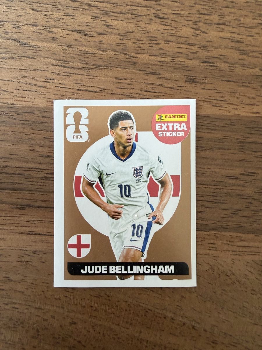 Panini Carte collezionabili: Panini Extra Sticker Bronze - Jude Bellingham – Usato da Zürich venduto da ztok 2