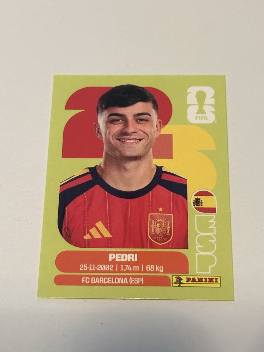 Panini Carte collezionabili: Panini Sticker WM 2026 ESP 11 Pedri – Nuovo (secondo la descrizione) da Herisau venduto da Ballenberger